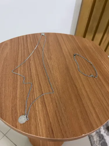 Vendo kit corrente e pulseira banhados
