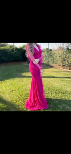 Vestido longo de festa