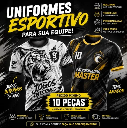 Padrão esportivo direto de fábrica