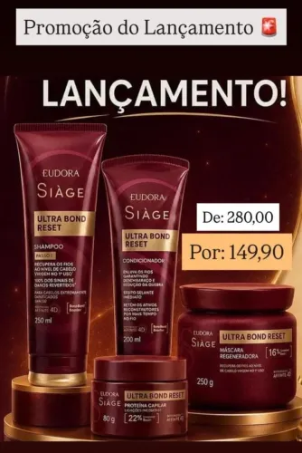 Kit Eudora Siàge Ultra Bond Reset ? Lançamento