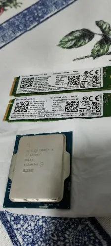 Kit Intel Core i5-12400T + 2x SSD NVMe 512GB PCIe 4.0