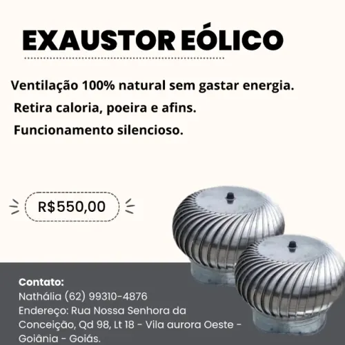 Exaustor Eólico