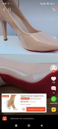 Sapatos e percatas