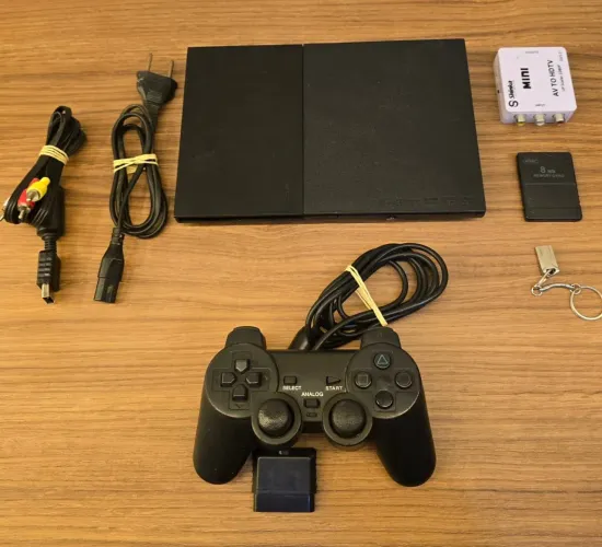 PLAYSTATION 2 SLIM D.E.S.B.L.O.Q.U.E.A.D.O + ADAPTADOR HDMI