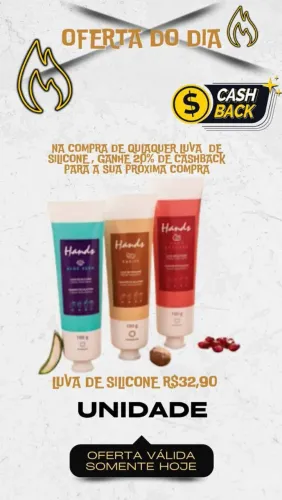 LUVA DE SILICONE HANDS - HINODE