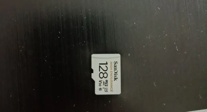 Cartão de memória de 128Gb Original SanDisk High Endurance classe 10 U3 v30 resolução 4k