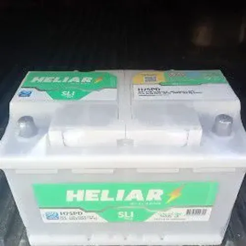 Bateria nova heliar 75hmp p/camionete e suv