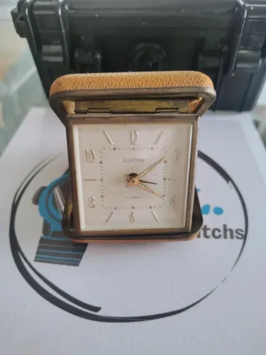 RELOGIO DESPERTADOR VINTAGE PORTATIL EUROPA