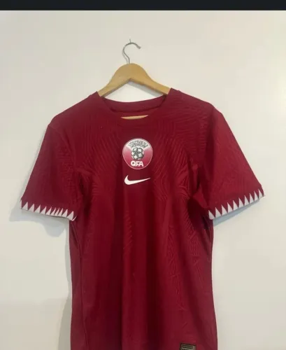 Camiseta futebol Seleção do Qatar