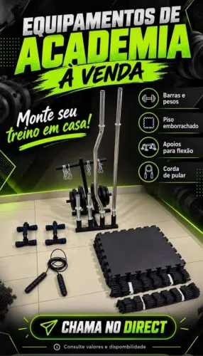 Academia premium em casa