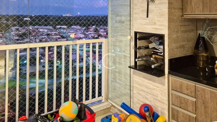 Apartamento com 2 dormitórios à venda, 105 m² por R$ 1.020.000,00 - Floradas de São José -
