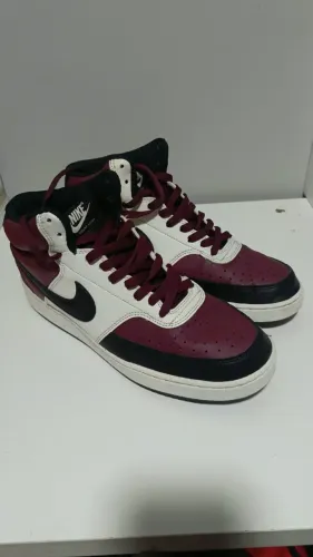 Tênis Nike Court Vision Mid (Cano Alto/Médio) - Tamanho 41 - Ótimo Estado