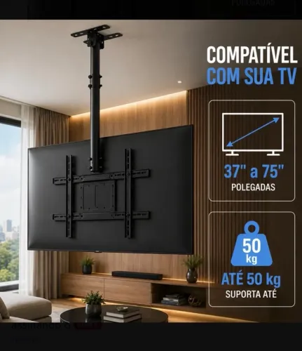 Suporte de teto para tv 