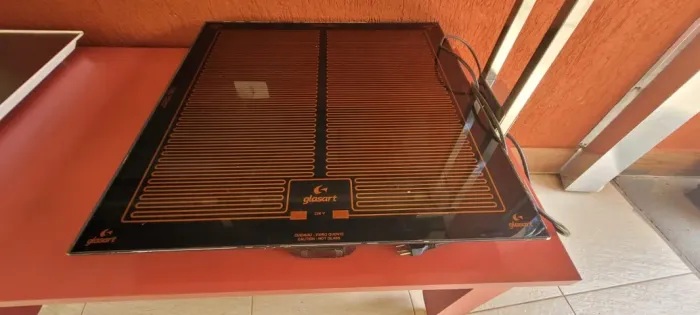 Vidro Termoelétrico Flat Glasart Sobrepor 220V Glasart