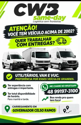 OPORTUNIDADE DE TRABALHO
