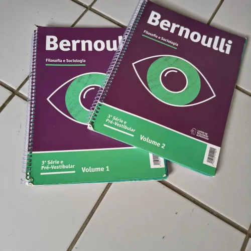 Bernoulli 3° ano do ensino médio livro de filosofia e sociologia volume 1 e 2