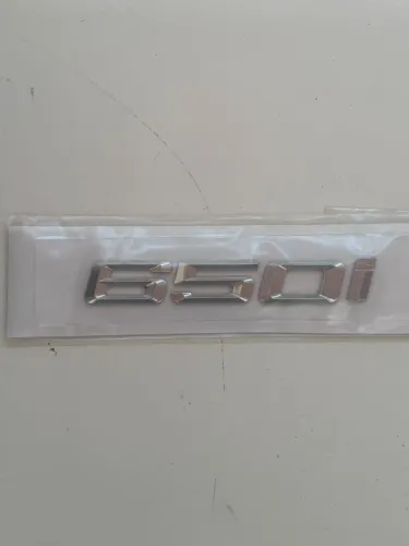 Emblema Letreiro 650i para BMW Série 6 (Tampa Traseira) - Novo