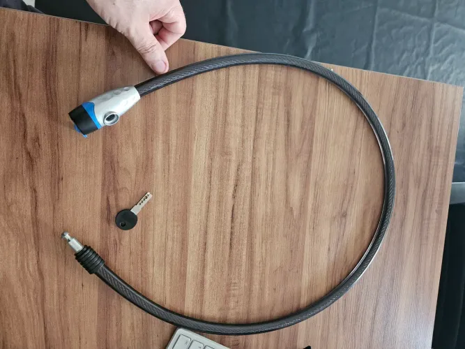 Cadeado para moto e bicicleta