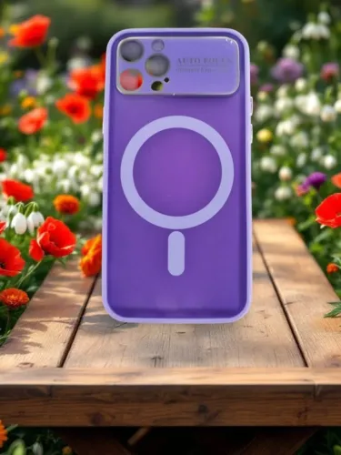 Capa Space Auto Focus Blindex Indução Indução MagSafe para Iphone