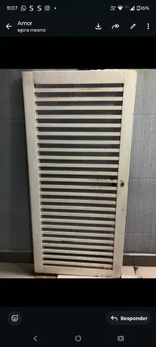 Vendo portão ferro social