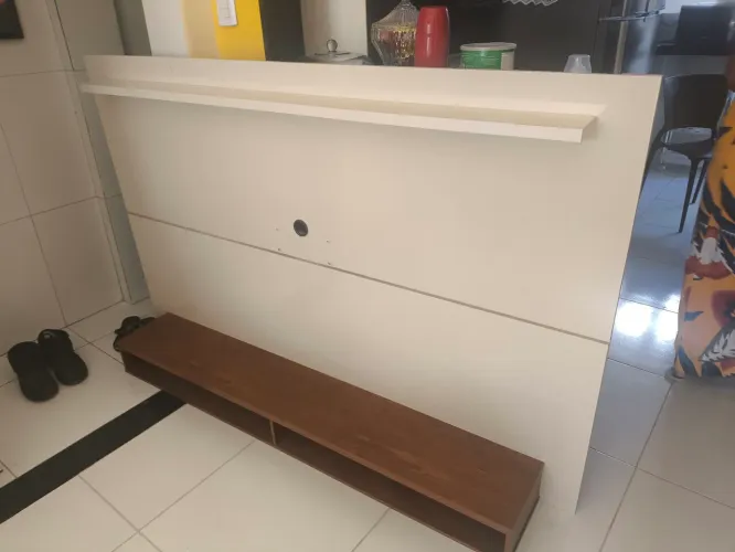Painel para tv grande com prancha.