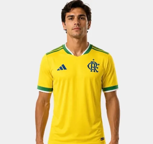Camisa Brasil Flamengo