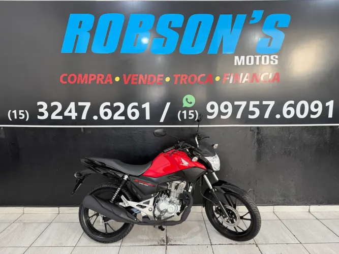 Honda Cg Start 160c 0km já documentada transferência grátis