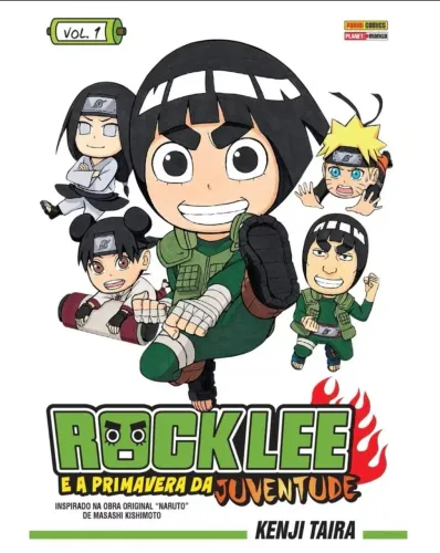 Mangá: Rock Lee e a Primavera da Juventude Vol. 01