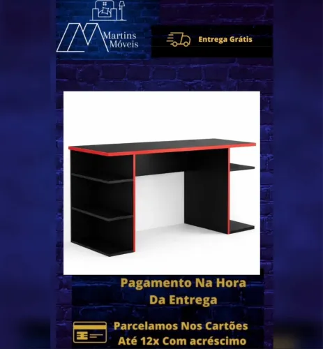 GRANDE PROMOÇÃO*MESA GAMER BRASIL COM ENTREGA GRÁTIS ACEITA CARTÃO