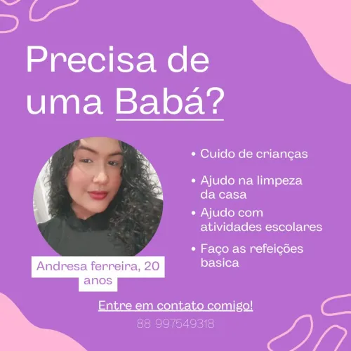 Precisando de babá?