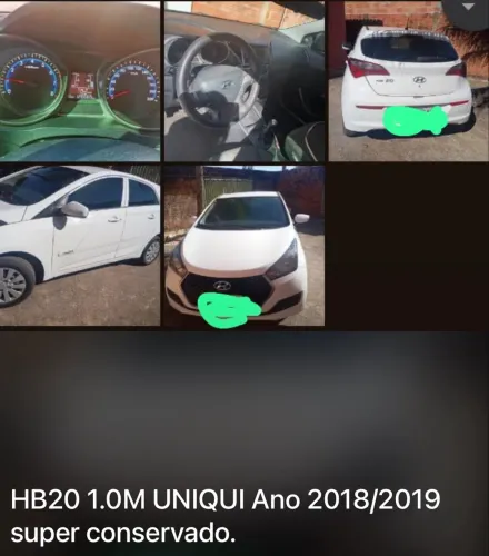 Hyundai HB20 Unique 1.0 Flex 12V Mec. 2019