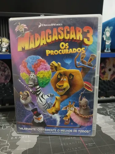 DVD Madagascar 3