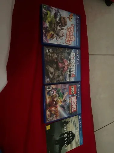 Jogos de vídeo game ps4