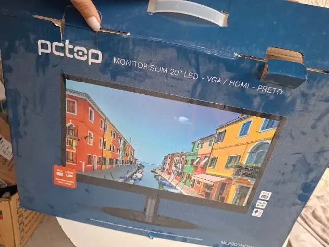 Monitor AOC 14" e Monitor 20" novo na caixa