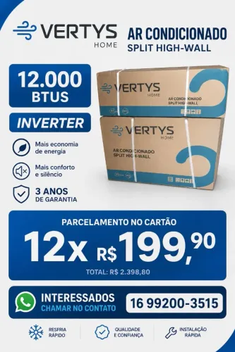 AR CONDICIONADO 12.000 BTUS