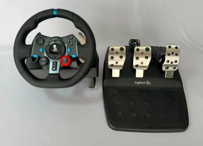 Volante e pedal Logitech G29 Driving Force - Usado