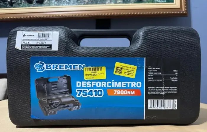 Desforcímetro 780kgf Com Soquetes 32 E 33 Mm E Maleta Bremen
