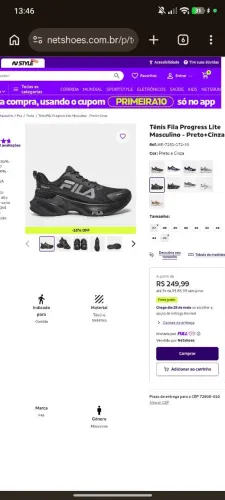 TENIS FILA