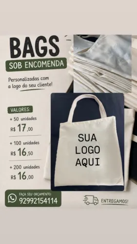 Bolsas bag (ecobag) personalizadas