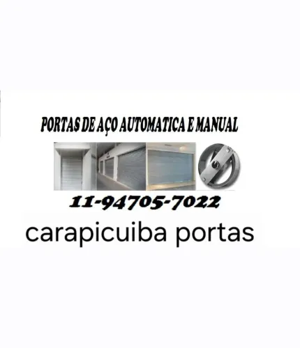 9.4705.7022 / CARAPICUIBA PORTAS DE AÇO DE ENROLAR