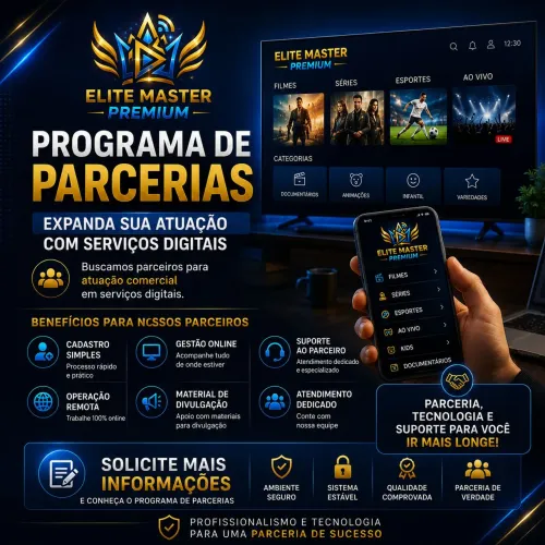 Seja um parceiro comercial