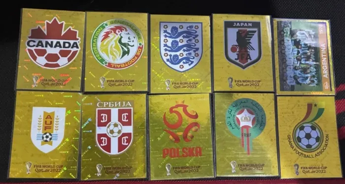 Figurinhas Copa Qatar 2022 Original Panini (Escudos)