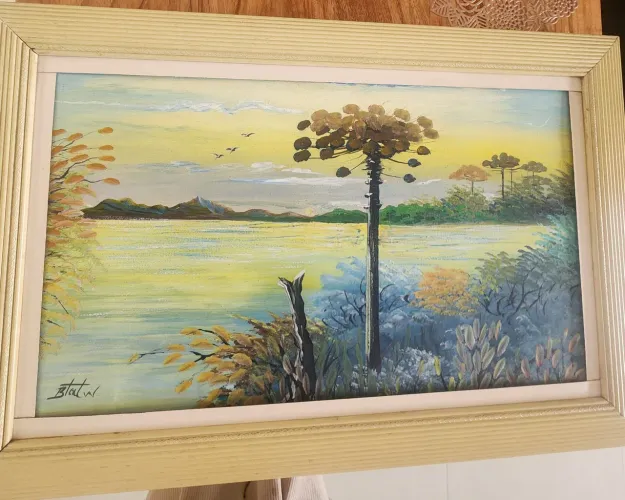 Quadro com moldura
