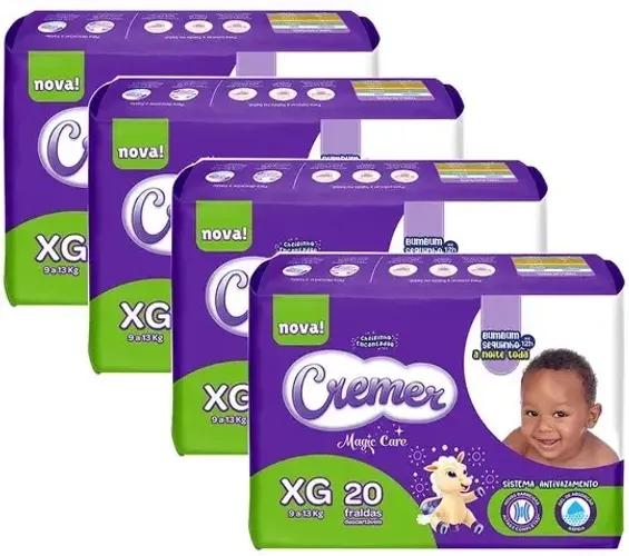 Fraldas XG Cremer
