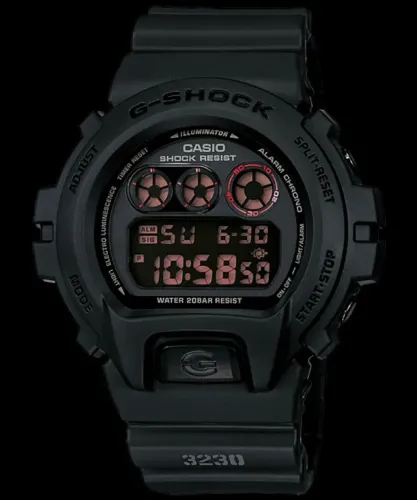 RELÓGIO CASIO MASCULINO G-SHOCK DW-6900MS-1DR (3230) NOVO