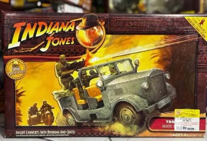 Carrinho Indiana Jones Troop Car Hasbro - Coleção Raridade!