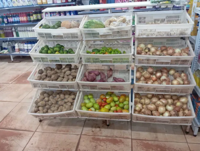 Expositor de verduras