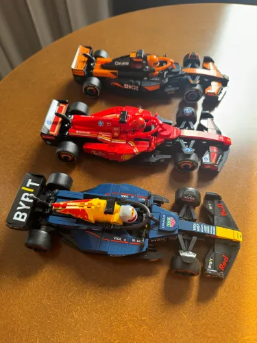 3 Legos Speed Champion F1