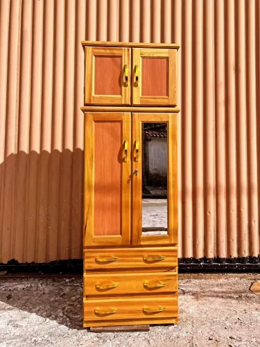 GUARDA ROUPA DE SOLTEIRO - MADEIRA DE LEI
