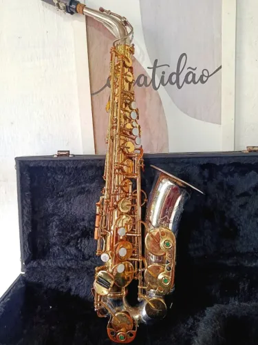 Saxofone Alto Weril Master Revisado Envio Imediato para Todo Brasil